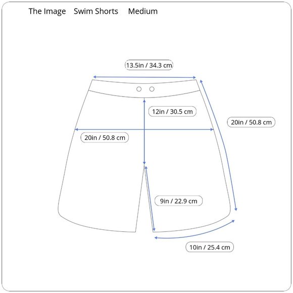 Authentic Brand The Image Vintage 1998 Medium Blue Men Mesh Interior Shorts - Picture 2 of 13